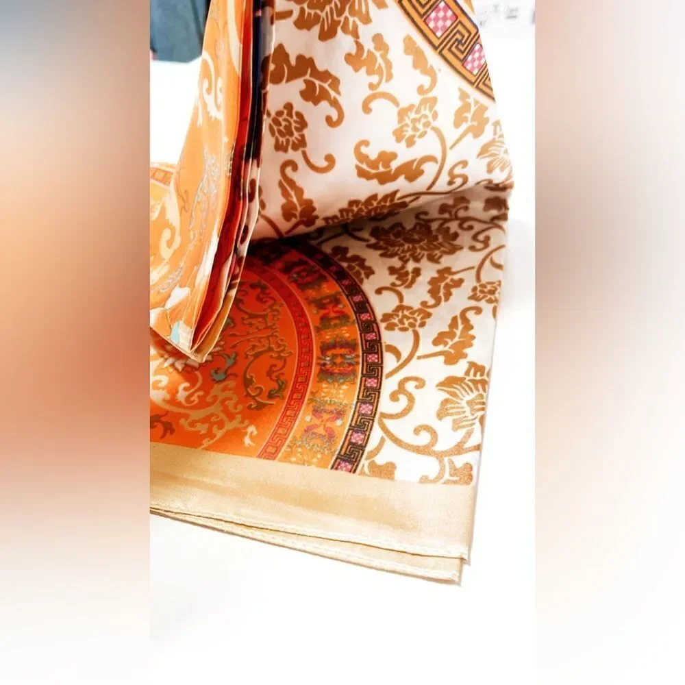 Floral print scarf G4